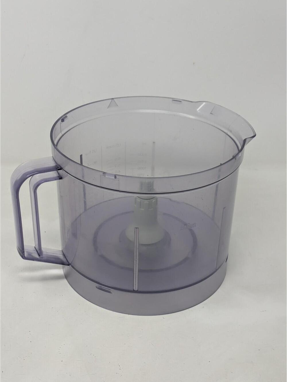 Braun K1000 3210 Food Processor Replacement Part 6 Cup Work Bowl Only